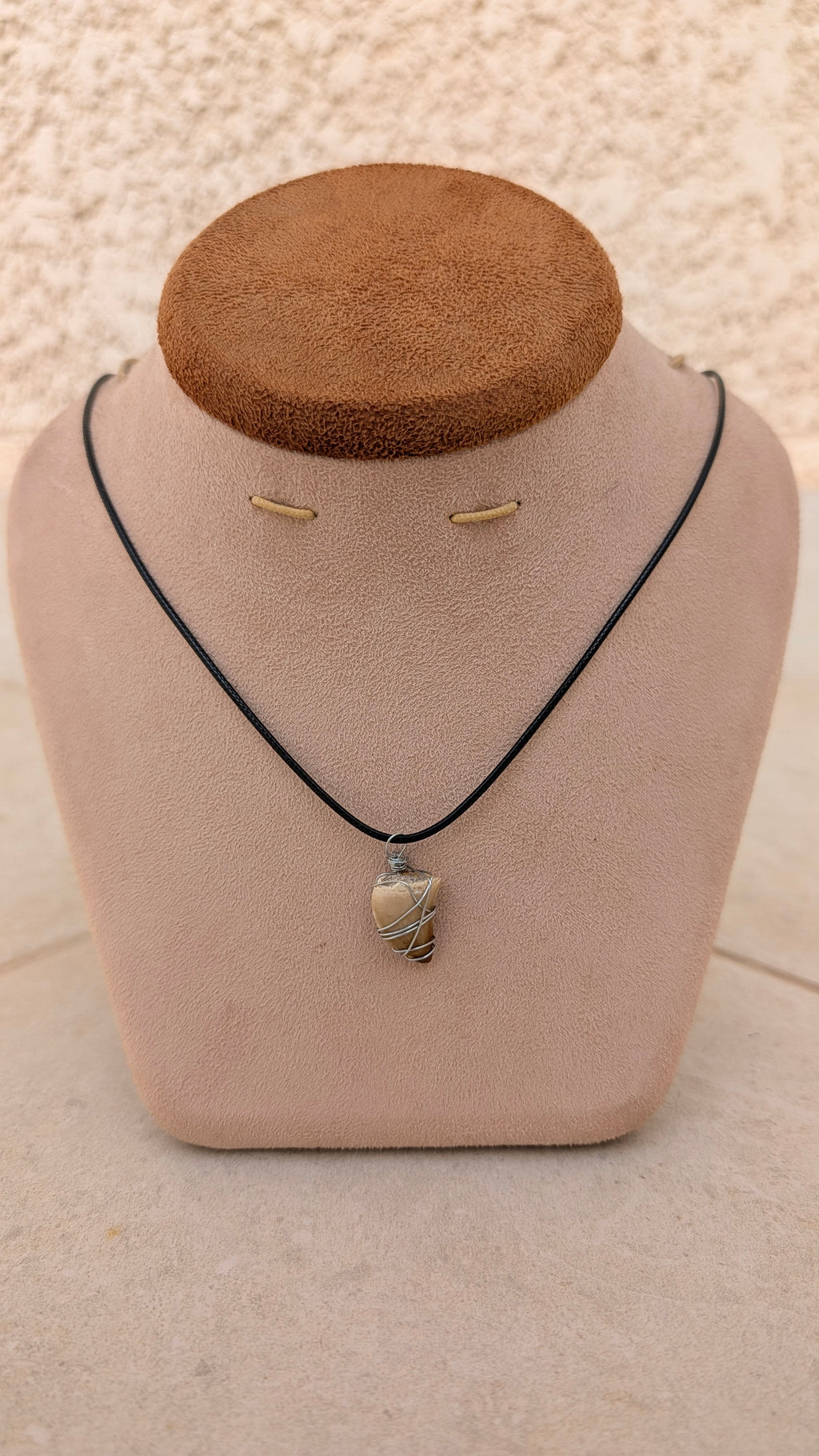 Fossil Mosasaur Tooth Necklace