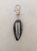 Porte-clés fossile d'Orthoceras