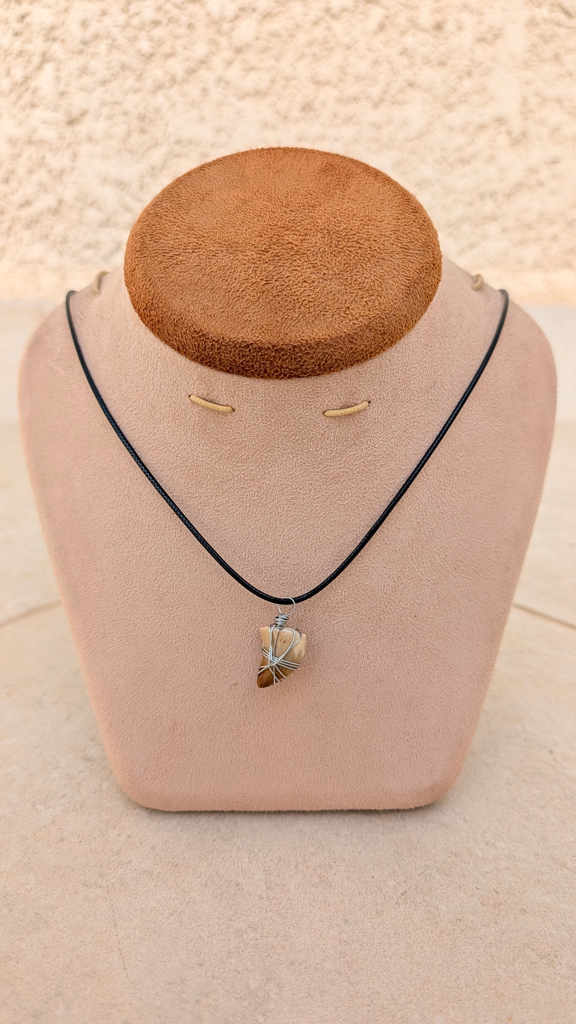 Fossil Mosasaur Tooth Necklace