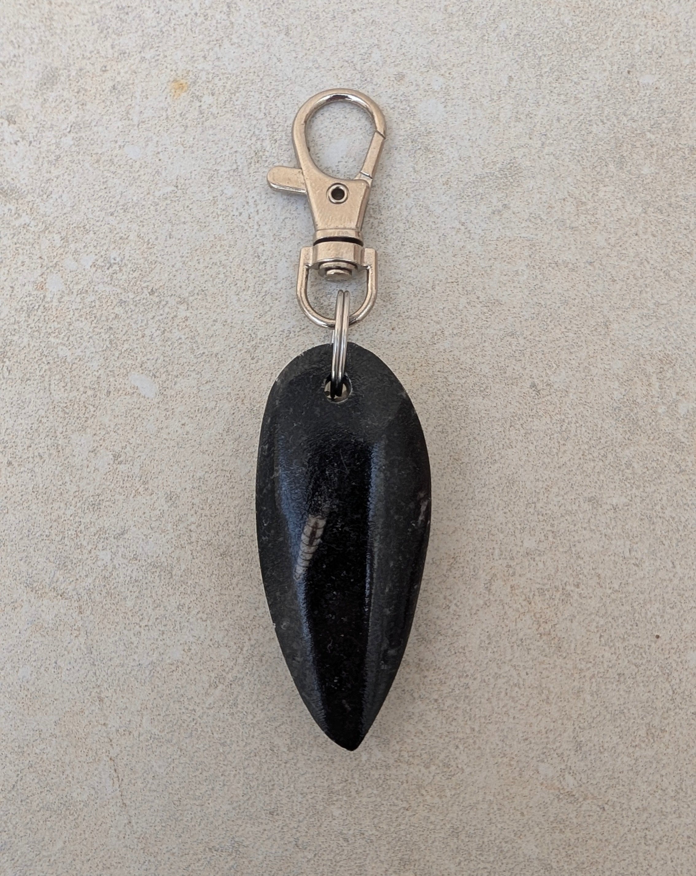 Porte-clés fossile d'Orthoceras